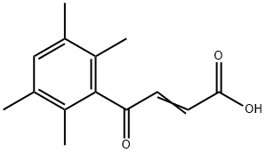 3-(2,3,5,6-四甲基苯甲酰)丙烯酸 结构式