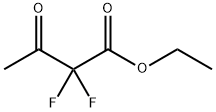 2,2-二氟乙酰乙酸乙酯 结构式