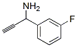 Benzenemethanamine, alpha-ethynyl-3-fluoro- (9CI) 结构式