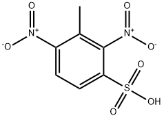 2,6-DINITROTOLUENE-3-SULFONIC ACID 结构式
