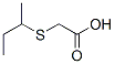 [(1-Methylpropyl)thio]acetic acid 结构式