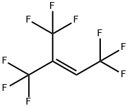 1,1,1,4,4,4-HEXAFLUORO-2-(TRIFLUOROMETHYL)-2-BUTENE 结构式
