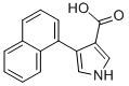 4-(1-NAPHTHALENYL)-1H-PYRROLE-3-CARBOXYLIC ACID 结构式