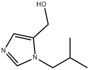 (1-异丁基-1H-咪唑-5-基)甲醇 结构式