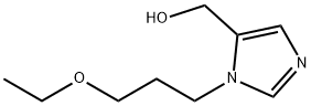 (1-(3-乙氧基丙基)-1H-咪唑-5-基)甲醇 结构式