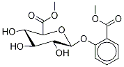 Methyl Salicylate β-D-O-Glucuronide Methyl Ester 结构式