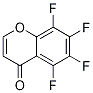 4H-1-Benzopyran-4-one, 5,6,7,8-tetrafluoro- 结构式