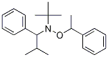 N-叔丁基-N-(2-甲基-1-苯丙基)-O-(1-苯乙基)羟胺 结构式