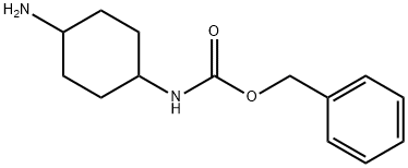 1-CBZ-氨基-4-氨基环己烷 结构式