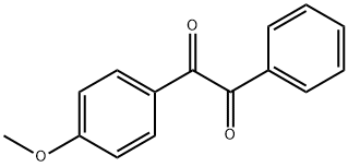 对甲氧基联苯酰 结构式