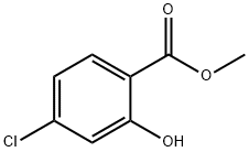 4-氯-2-羟基苯甲酸甲酯 结构式