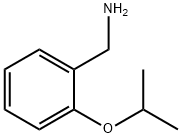 1-(2-异丙氧基苯基)甲胺 结构式