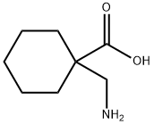 1-氨甲基-环己烷甲酸 结构式