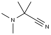 2-二甲基氨基-2-甲基-丙腈 结构式