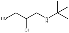 1-TERT-BUTYLAMINO-2,3-DIHYDROXYPROPANE 结构式