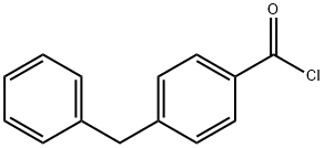 4-benzylbenzoyl chloride 结构式