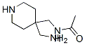 Acetamide,  N-[[4-(aminomethyl)-4-piperidinyl]methyl]- 结构式
