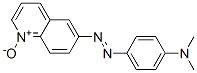 6-[[p-(Dimethylamino)phenyl]azo]quinoline 1-oxide 结构式
