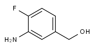 Benzenemethanol, 3-amino-4-fluoro- (9CI) 结构式