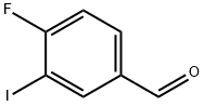 4-氟-3-碘苯甲醛 结构式