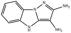 4H-Pyrazolo[1,5-a]benzimidazole-2,3-diamine(9CI) 结构式