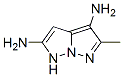 1H-Pyrazolo[1,5-b]pyrazole-2,4-diamine,  5-methyl- 结构式