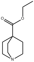 乙基奎宁环-4-羧酸酯 结构式