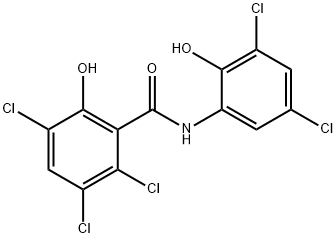 氯羟柳胺 结构式
