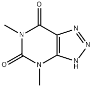 4,6-二甲基-2,4-二氢-5H-[1,2,3]三唑并[4,5-D]嘧啶-5,7(6H)-二酮 结构式
