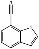 苯并[B]噻吩-7-甲腈 结构式