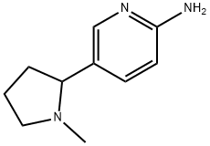 6-氨基-DL-烟碱 结构式