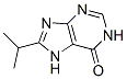 6H-Purin-6-one,  1,7-dihydro-8-(1-methylethyl)-  (9CI) 结构式