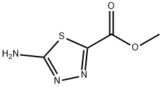 1,3,4-Thiadiazole-2-carboxylicacid,5-amino-,methylester(9CI) 结构式