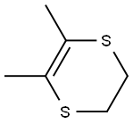 2,3-DIHYDRO-5,6-DIMETHYL-1,4-DITHIIN 结构式