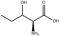 3-羟基-DL-正缬氨酸 结构式