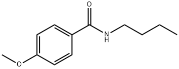 Benzamide, N-butyl-4-methoxy- 结构式