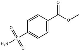 4-磺酰基苯甲酸甲酯 结构式