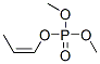 Phosphoric acid dimethyl(Z)-1-propenyl ester 结构式