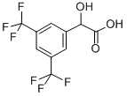 2-(3,5-双(三氟甲基)苯基)-2-羟基乙酸 结构式