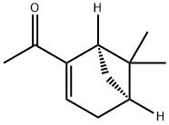 Ethanone, 1-[(1R,5S)-6,6-dimethylbicyclo[3.1.1]hept-2-en-2-yl]- (9CI) 结构式