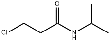 3-氯-N-异丙基丙酰胺 结构式