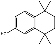 5,5,8,8-四甲基-5,6,7,8-四氢萘-2-醇 结构式