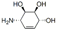 4-Cyclohexene-1,2,3-triol, 6-amino-, (1R,2S,3R,6S)- (9CI) 结构式