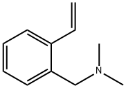 N-2-乙烯基苄基-N,N-二甲胺 结构式