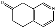 5,8-二氢-6H-异喹啉-7-酮 结构式