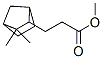 methyl 3,3-dimethylbicyclo[2.2.1]heptane-2-propionate  结构式