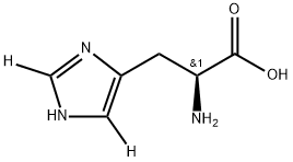 L-HISTIDINE-2,5-3H 结构式