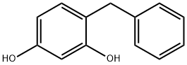 4-苯甲基-1,3-苯二酚 结构式
