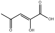 2-Pentenoic acid, 2-hydroxy-4-oxo-, (2Z)- (9CI) 结构式