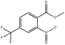 2-硝基-4-三氟甲基苯甲酸甲酯 结构式